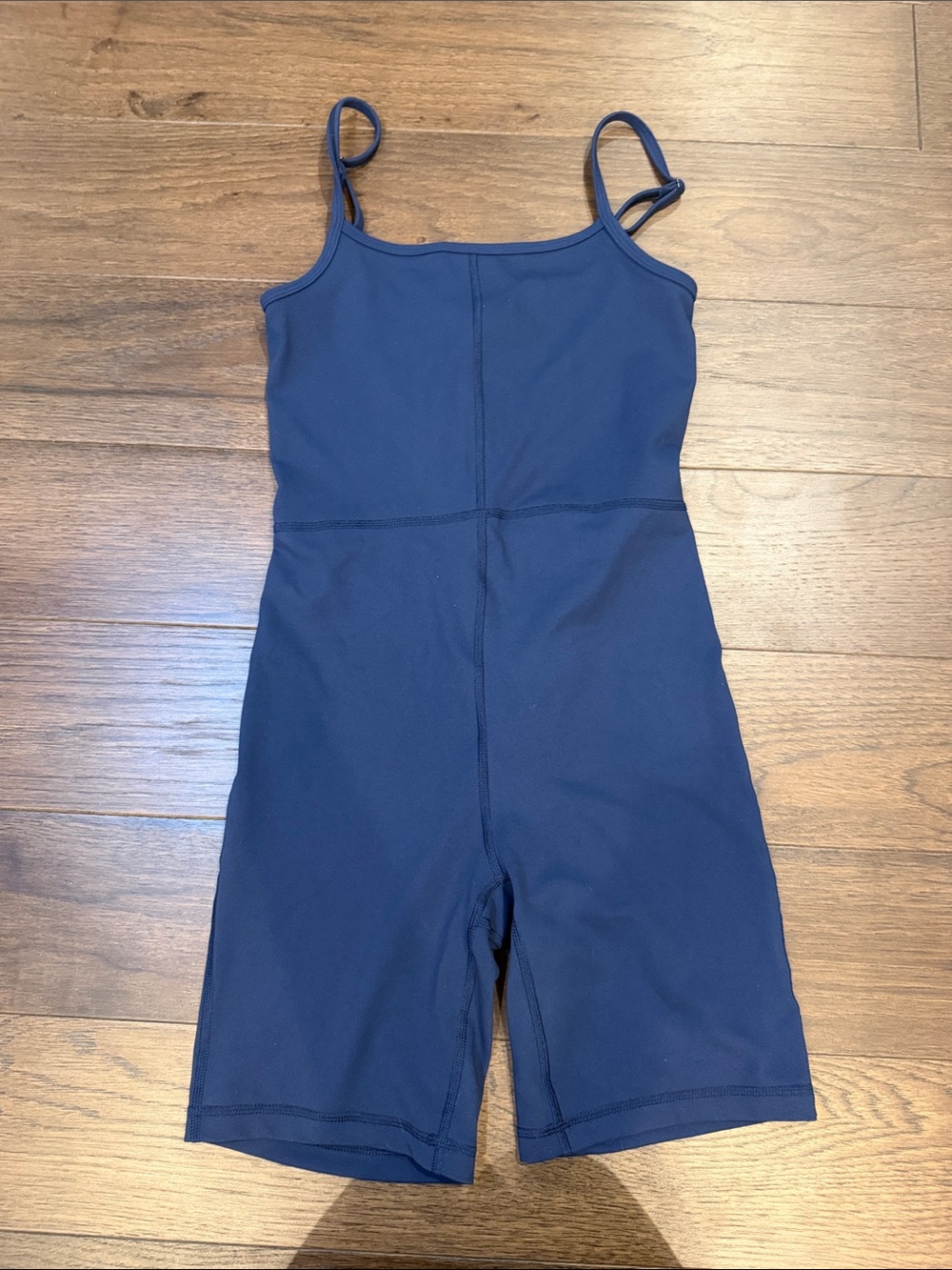 Automet Navy Blue Athletic Romper Unitard Biker Shorts Size XS - C31-065